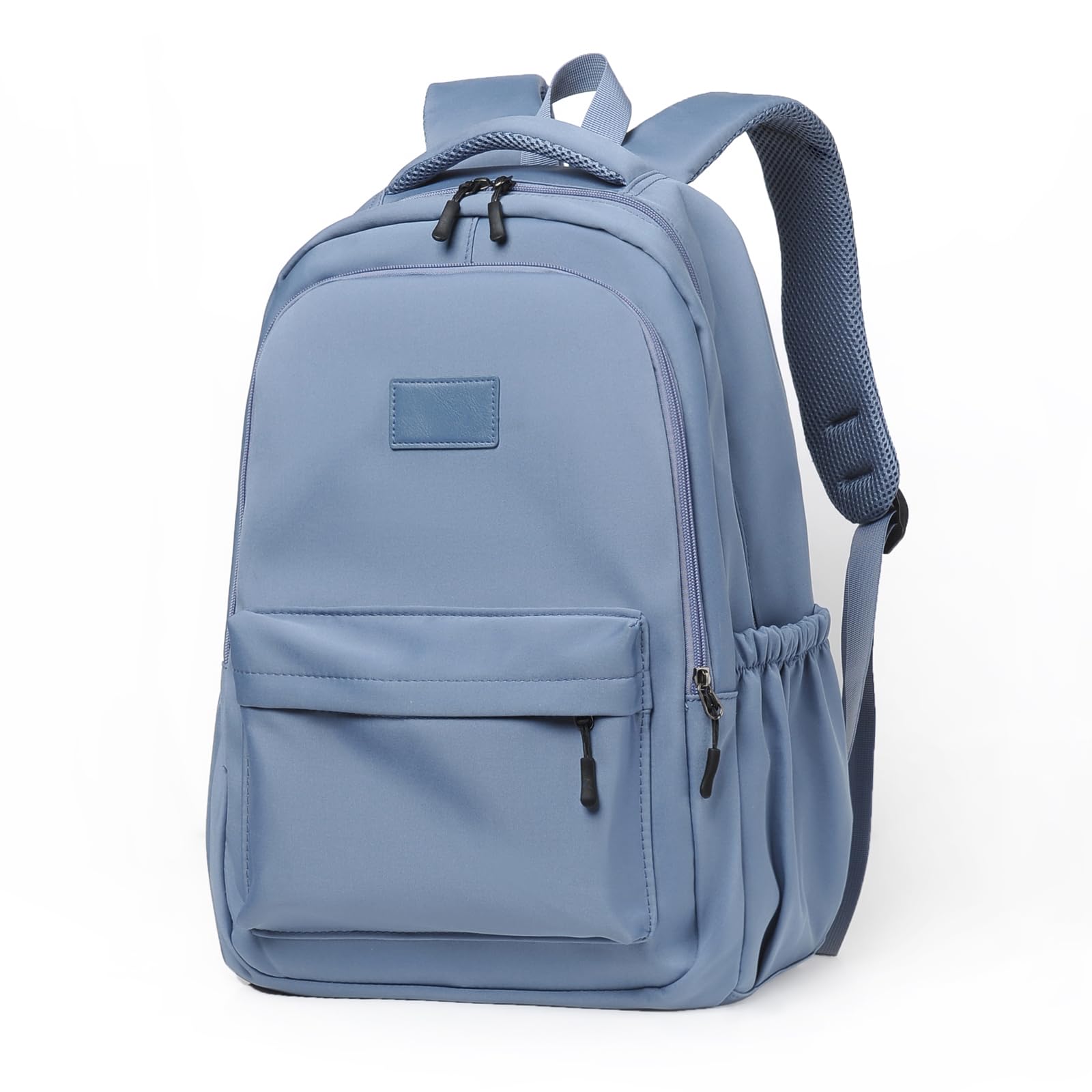 RFID Mochilas para Estudiantes, Mochila de Viaje, Mochila Impermeable, Mochila para Laptop Mochila Portatil de14 Pulgadas, Gran Capacidad, Mochila Casual para Mujeres y Hombres (Azul)